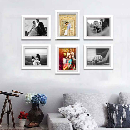 Black and White Picture Frames for Wall Customized