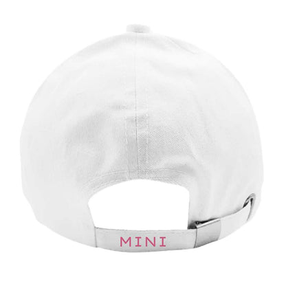 Nutcase White Color Cap - Personalized with Name White Caps - Golf