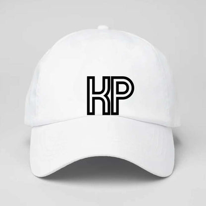 Nutcase Custom Cap with Initial - White Cap