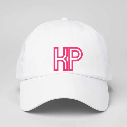 Nutcase Custom Cap with Initial - White Cap