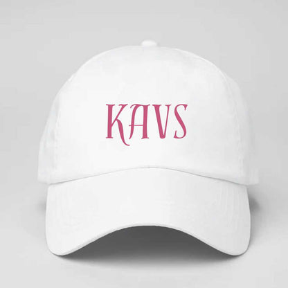 Customized Cap for Women White Caps with Name