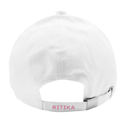Nutcase Personalized Cap with Name - White Cap