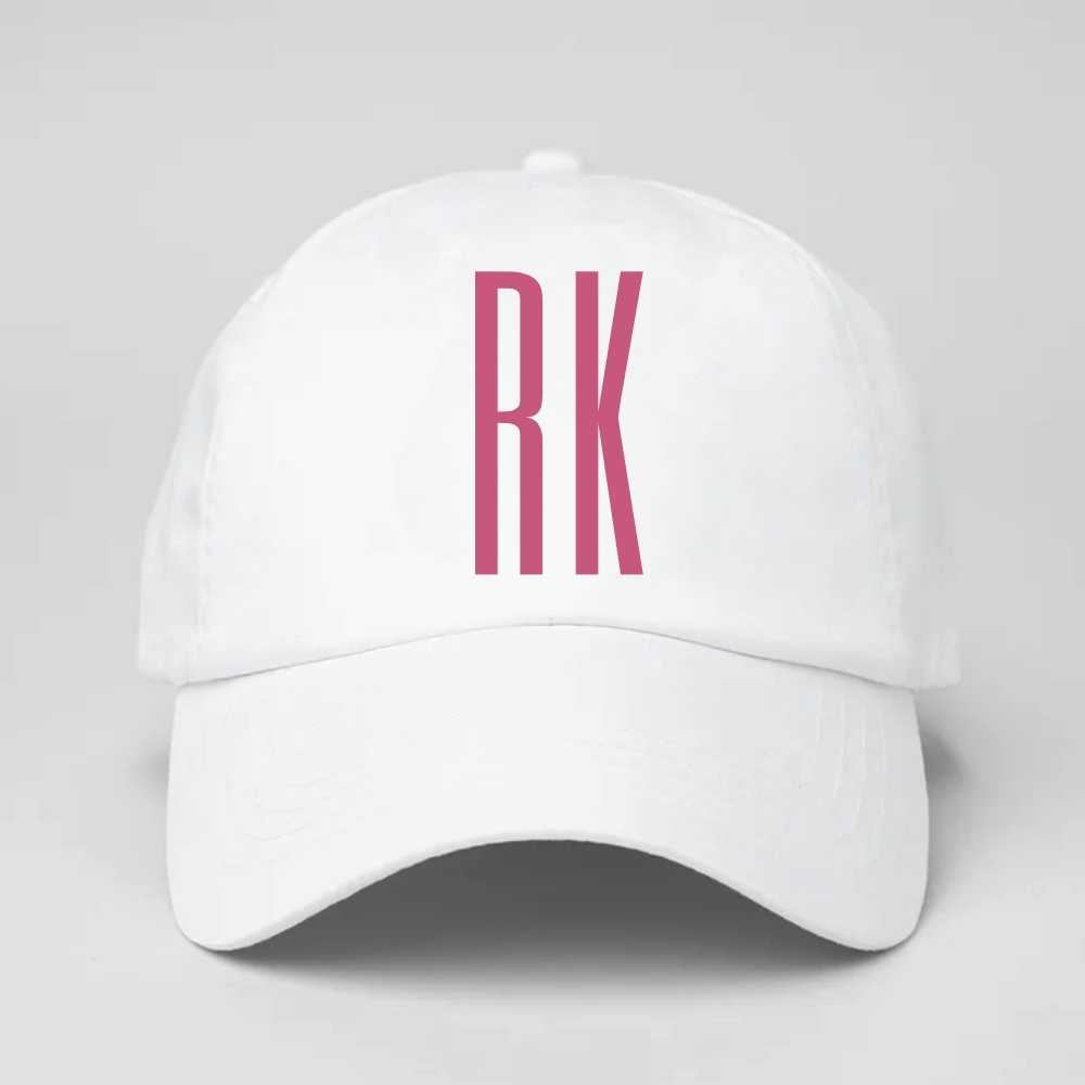 Nutcase Personalized Cap with Name - White Cap