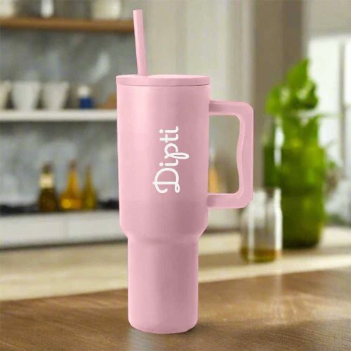 Nutcase Custom Hot and Cold Water Tumbler with Lid and Straw Large Travel Cups 1200ml