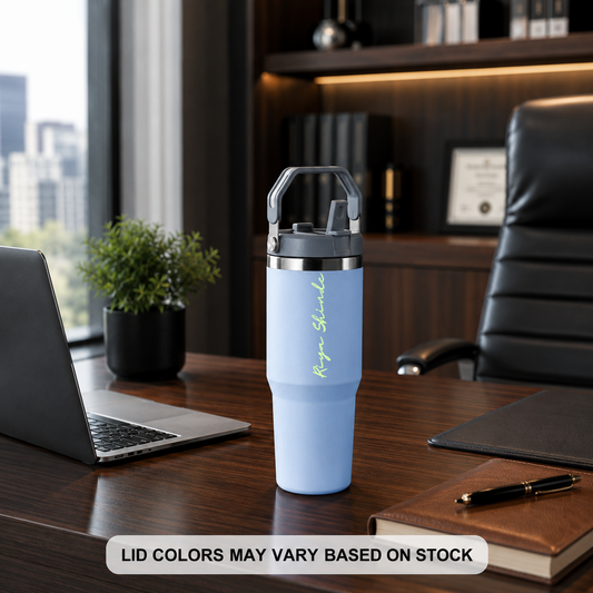 Nutcase Customized Tumbler with Names 900ml - BPA-free Double Insulated Sipper Bottle