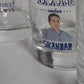 Customized Scotch Whiskey Glass with Your Cartoon Face on Drinking Glasses