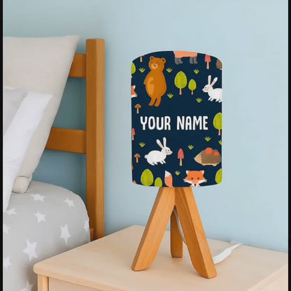 Personalized Night Lamp For Kids with 3w LED Bulb (3W LED Bulb Included)