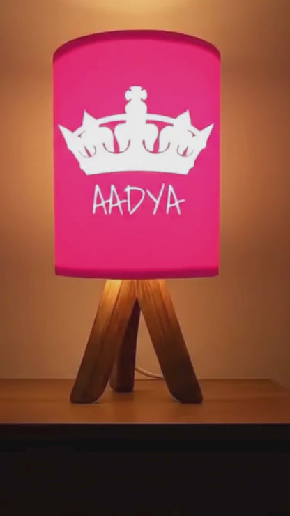 Customized Night Lamp For Girls-3W LED Bulb Includded (3W LED Bulb Included)