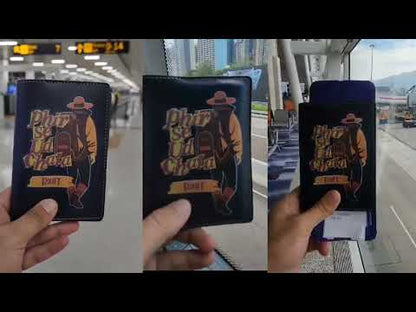 Passport Holder Women Faux Leather Custom Covers for Passports-Just Going