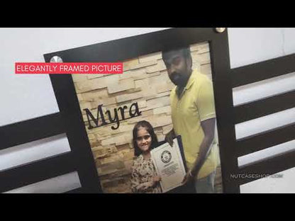 Custom Medal Hanger with Photo Showcase Your Hard-Earned Medals - Acrylic Medal Holder