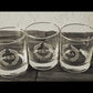 Whiskey Glasses Set Of 4 -  Anniversary Birthday Gift for Husband Bf - Funny Bar Gifts