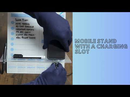 Personalized Weekly Desk Planner for Kids with Calendar and Mobile Stand