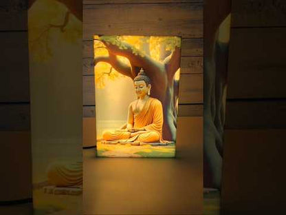 Buddha Light Lamp – Elegant Spiritual Lamp for Calm & Harmony at Home