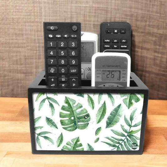 Tv Remote Control Holder For TV / AC Remotes -  Happy Leaves