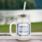 Customized Monogram Mason Jar -  Happiness Potion