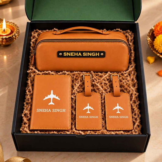 Personalized Travel Gift Set