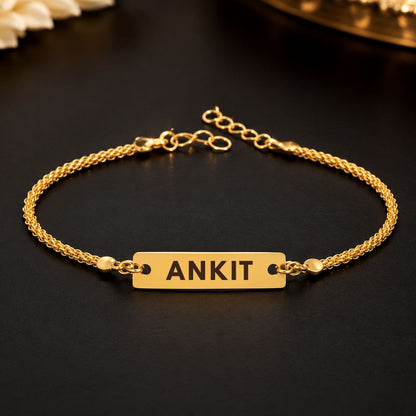 Personalised Rakhi with Name Engraved