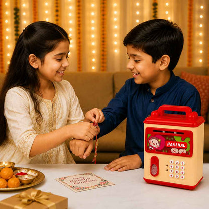 Customized ATM Piggy Bank for Kids