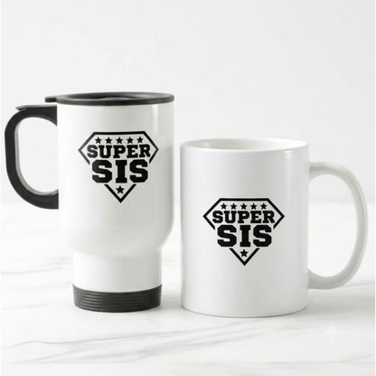 2-Piece Mug Combo Set for Sister