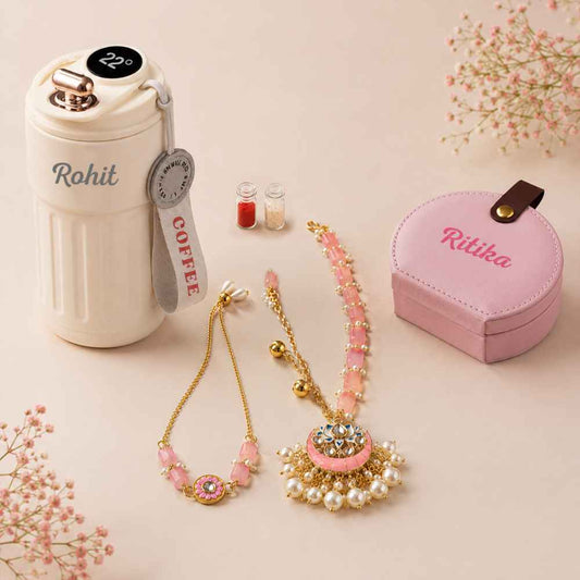 Bhaiya Bhabhi Rakhi Gift Set