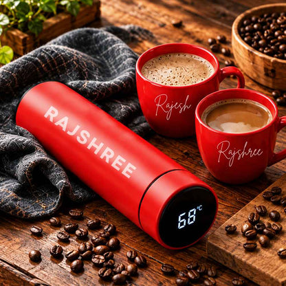  Smart LED Temperature Display Flask
