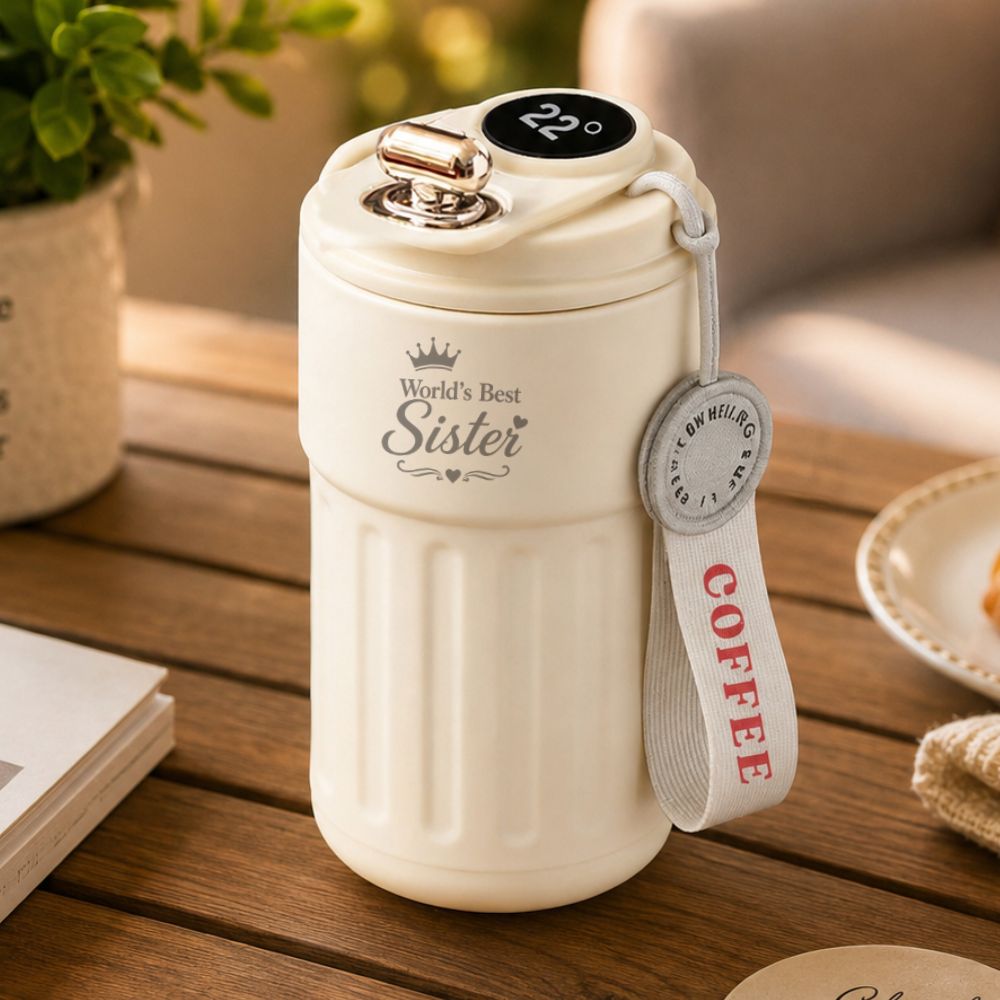 Smart Temperature Display Tumbler