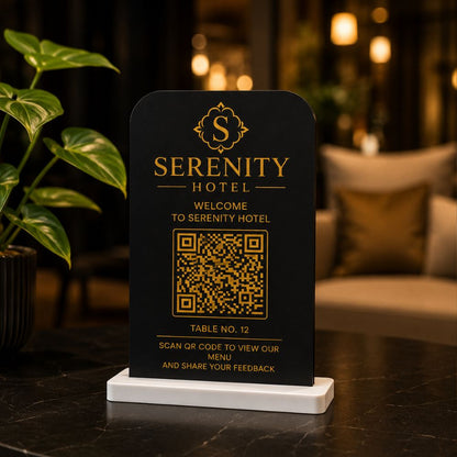 All-in-One Menu & Review QR