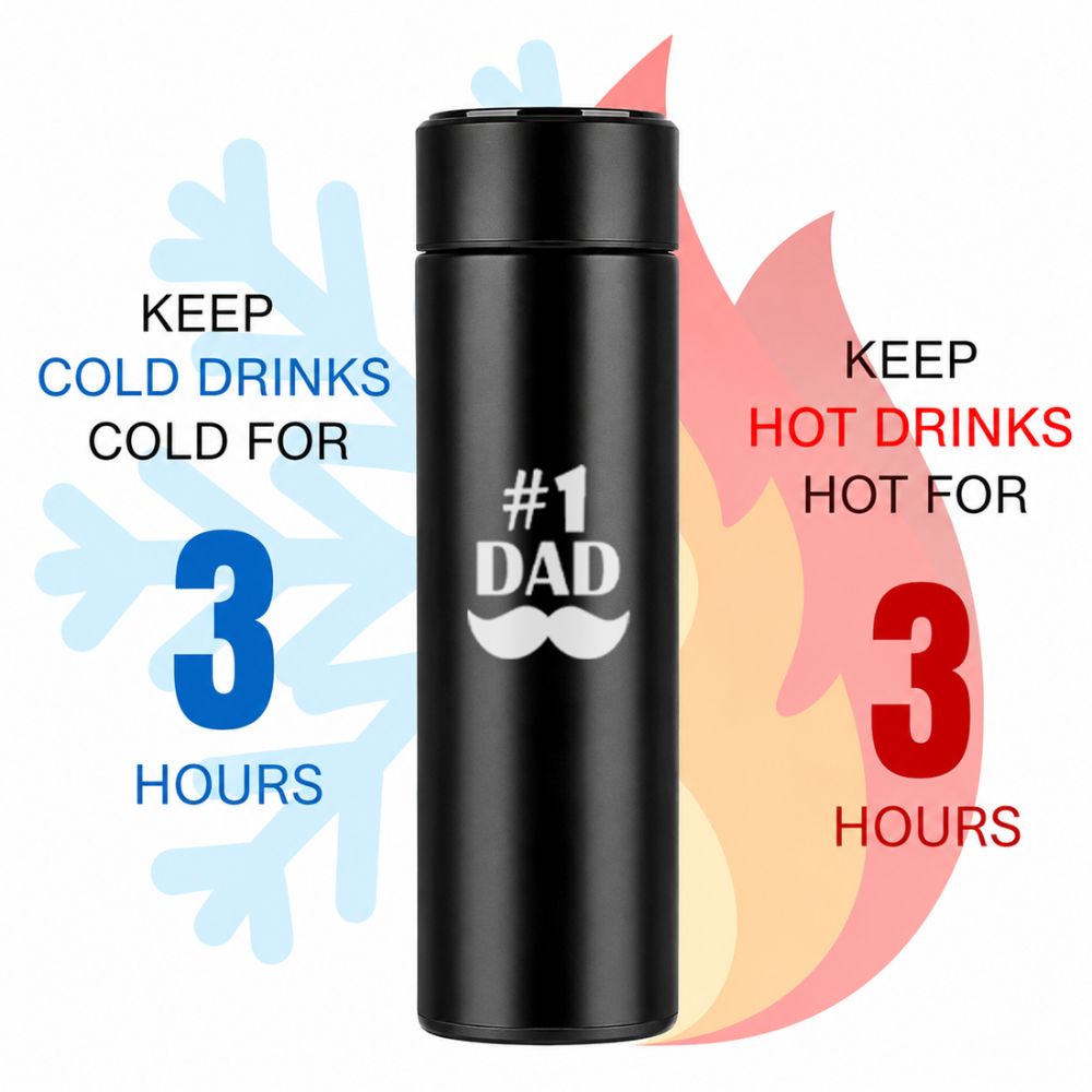 Smart Temperature-Display Bottle