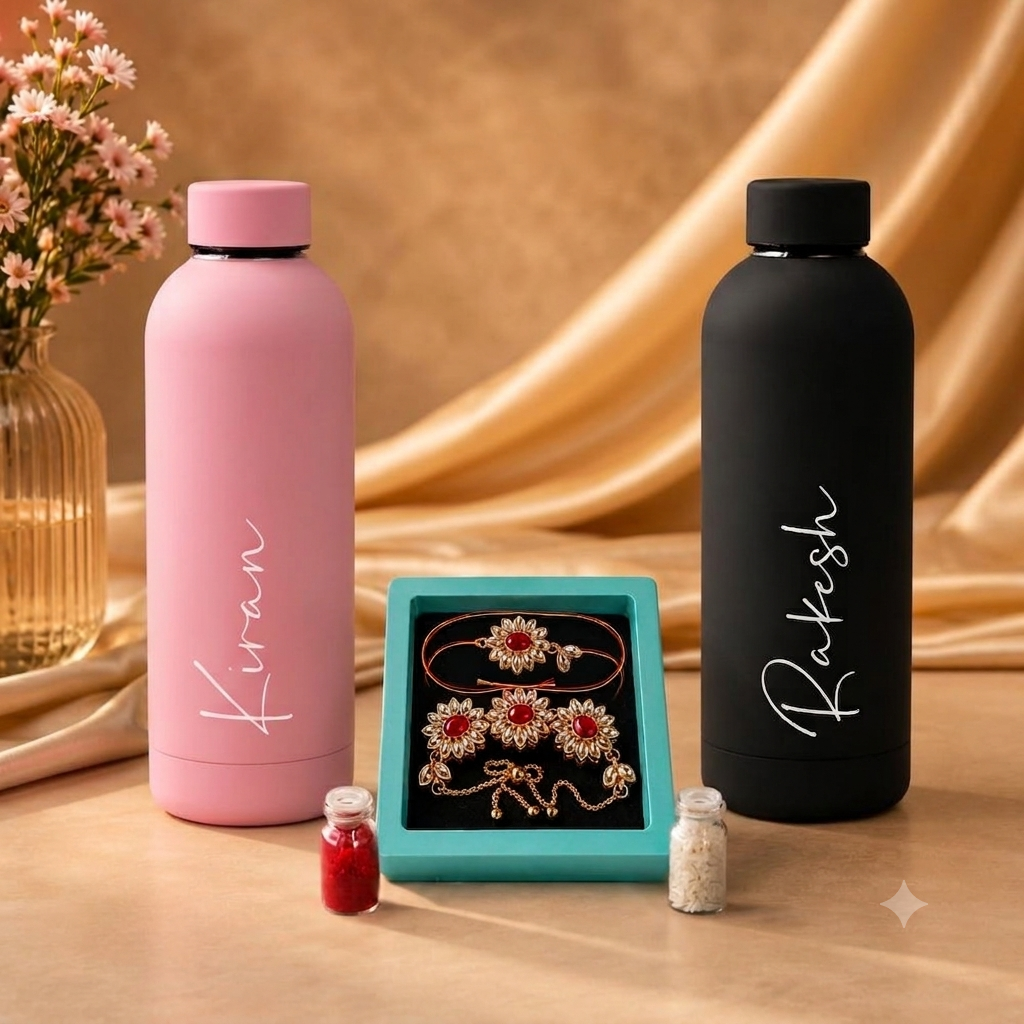 Personalized 500ml Water Bottles: