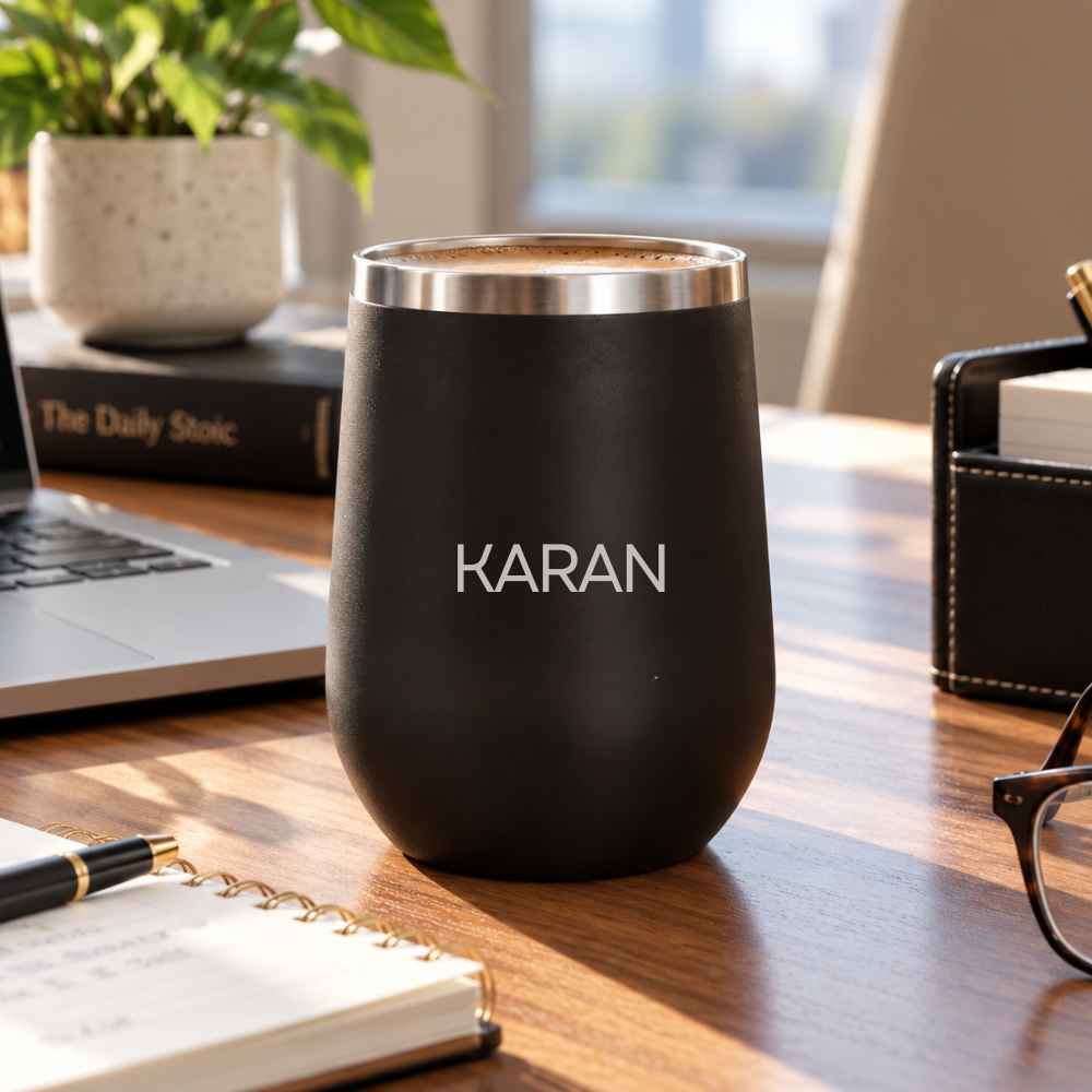 Personalized Stainless Steel Coffee Tumbler 