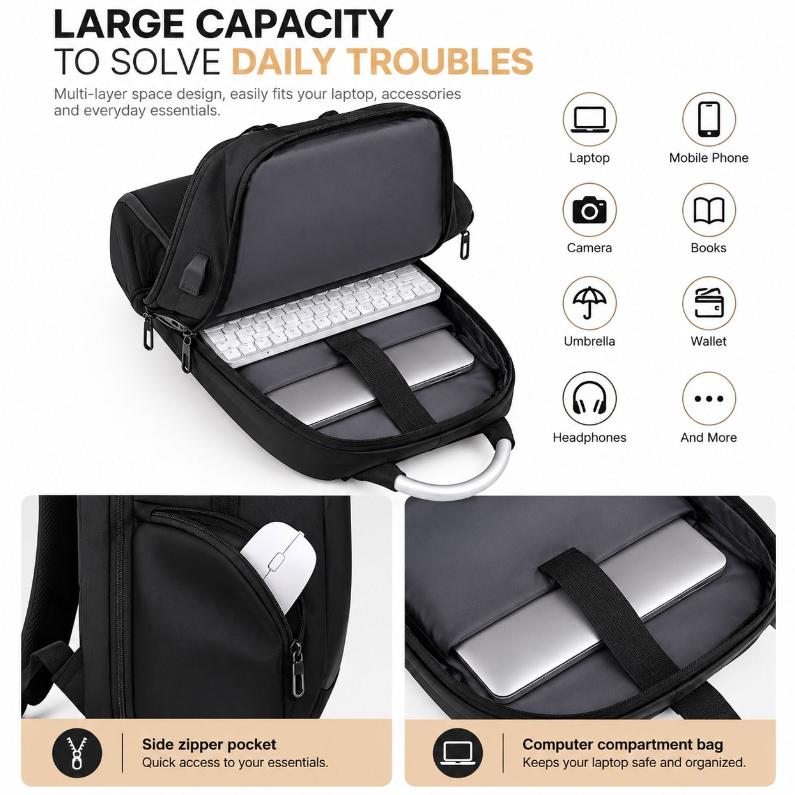 Dual-Section Design for Smart Organization