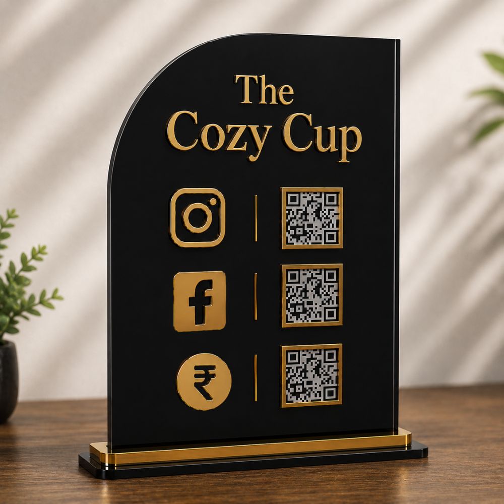 3-in-1 QR Code Layout
