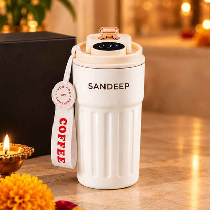 Temperature Display Coffee Tumbler 