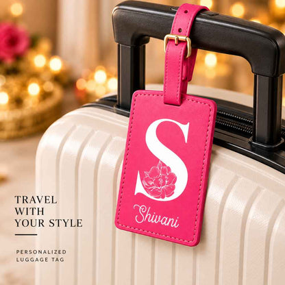 2 Personalised Luggage Tags