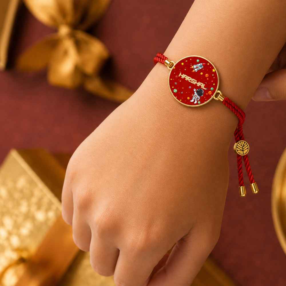 Matching Space Theme Rakhi