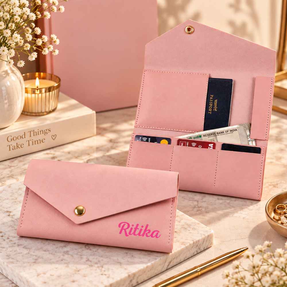 Envelope Ladies Clutch Wallet