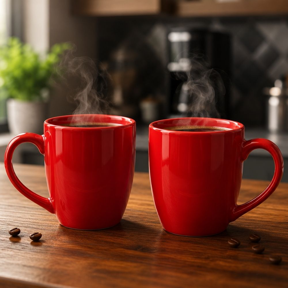 Glossy Solid Red Finish