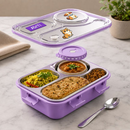 3 Smart Compartments with Sealed Bowl