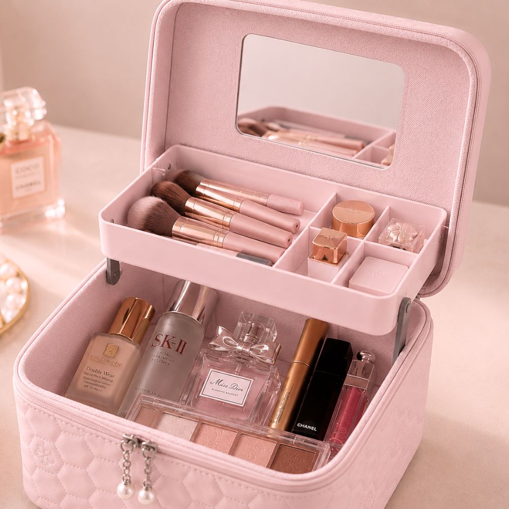 BUILT IN MIRROR & SMART STORAGE