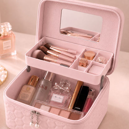 BUILT IN MIRROR & SMART STORAGE