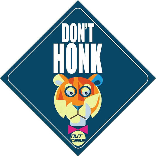 Car styling Vehicle Sticker - Don't Honk Nutcase