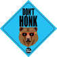 Automobile Cool Vehicle Stickers - Don't Honk Nutcase