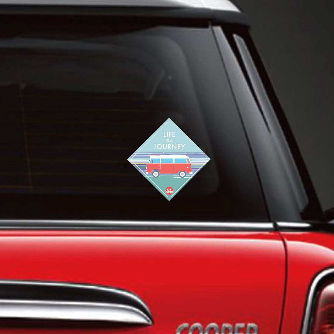 Car And Bike Bumber Sticker – Nutcase