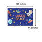 Customized Children's Door Name Plate - Space Astronaut Galaxy Universe