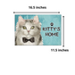 Personalized Cat Name Plate Customzied Beware Of Cat Sign Board Home Door Plaque - Ragamuffin