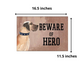 Personalized Dog Name Plates Beware Of Dog Sign - Great Dane