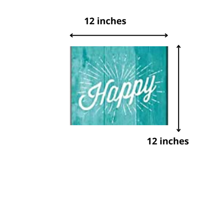 Designer Wall Art Hanging Decor for Living Room Set of 3 - Our Happy Place