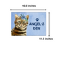 Personalized Cat Name Plate House Sign -Bengal Kitty