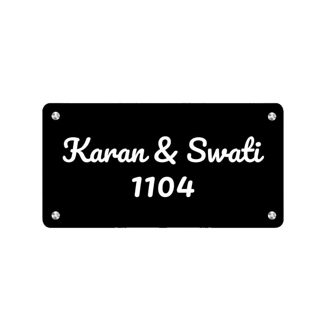 Personalised Stainless Steel Nameplate Online In India Nutcase