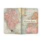 Designer Multicolor Vintage Map Design Passport Cover - Adventure Awaits